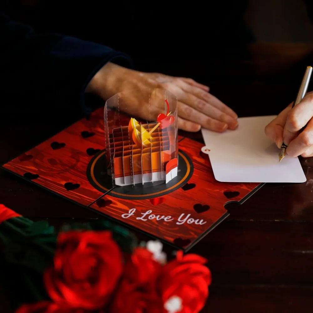 Lovepop Anniversary|Valentine'S Day 2/14|Old Fashioned Love Pop-Up Card