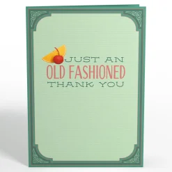 Lovepop Thank You|Old Fashioned Thank You Pop-Up Card