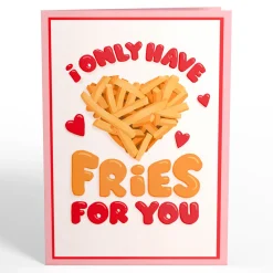 Lovepop Greeting Cards|Valentine'S Day 2/14|Only Have Fries for You Pop-Up Card