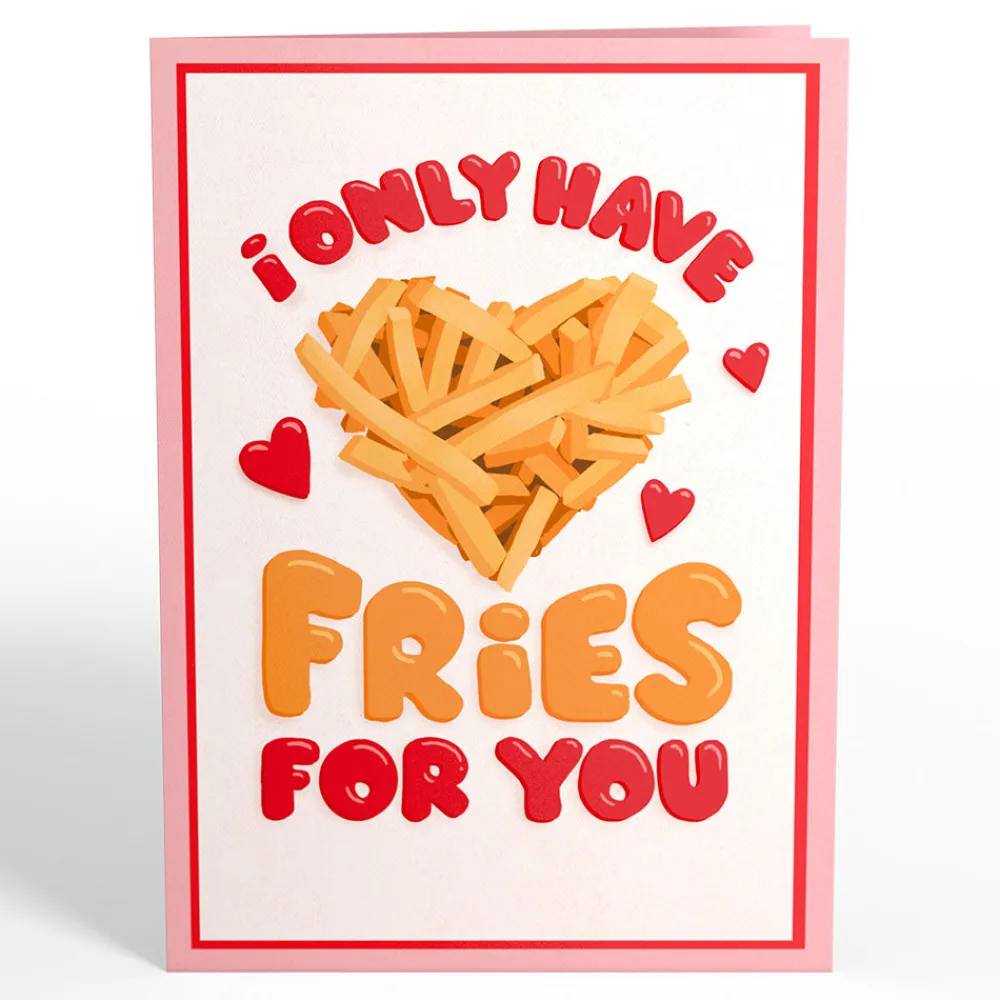 Lovepop Greeting Cards|Valentine'S Day 2/14|Only Have Fries for You Pop-Up Card