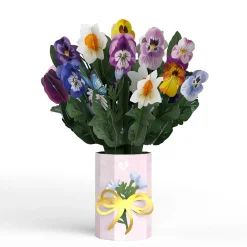 Lovepop Pop-Up Bouquets|Just Because|Pansy Bouquet