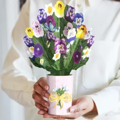 Lovepop Pop-Up Bouquets|Decor|Pansy Bouquet