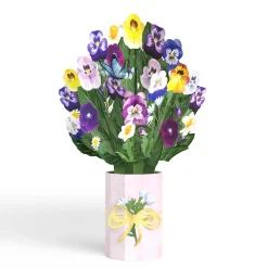Lovepop Pop-Up Bouquets|Decor|Pansy Bouquet