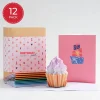 Lovepop Value Packs|Birthday|Paperpop Birthday Box Set (Assorted 12-Pack): Paperpop® Card
