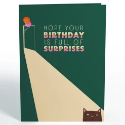 Lovepop Greeting Cards|Birthday|Party Cats Birthday Pop-Up Card
