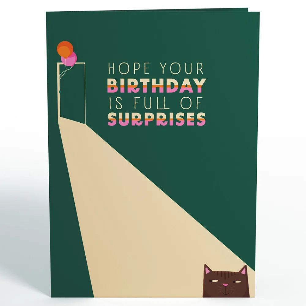 Lovepop Greeting Cards|Birthday|Party Cats Birthday Pop-Up Card
