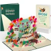 Lovepop Birthday|Party Cats Birthday Pop-Up Card and Sentiment Set for Son
