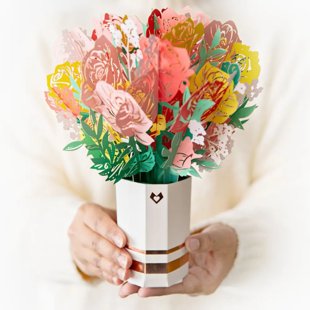 Lovepop Pop-Up Bouquets|Her|Pink Rose Bouquet