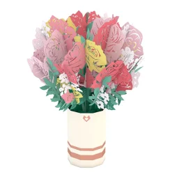 Lovepop Pop-Up Bouquets|Her|Pink Rose Bouquet