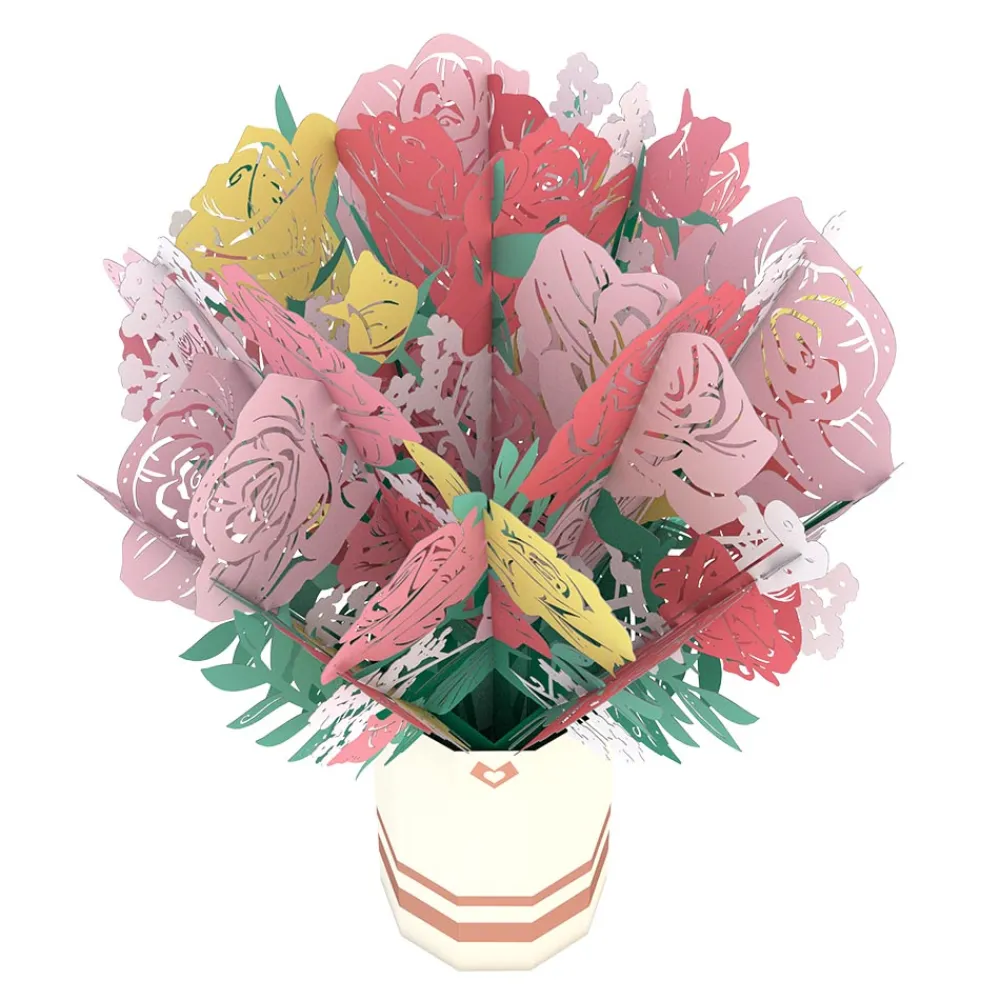 Lovepop Pop-Up Bouquets|Her|Pink Rose Bouquet