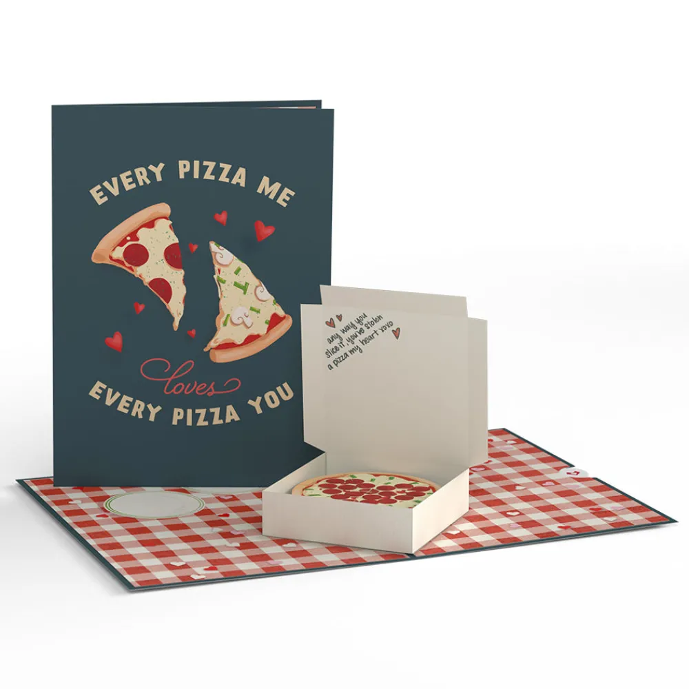 Lovepop Greeting Cards|Anniversary|Pizza Love Pop-Up Card