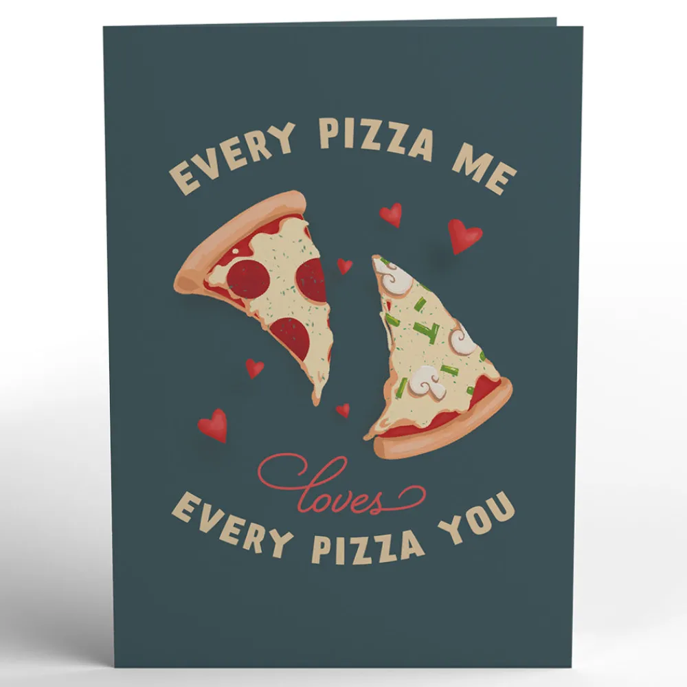 Lovepop Greeting Cards|Anniversary|Pizza Love Pop-Up Card