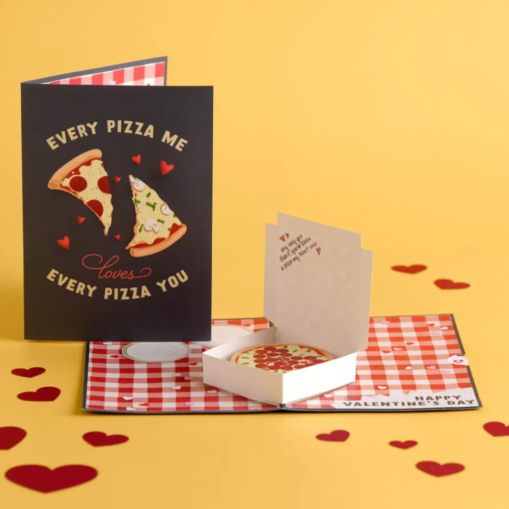 Lovepop Greeting Cards|Valentine'S Day 2/14|Pizza Valentine Pop-Up Card