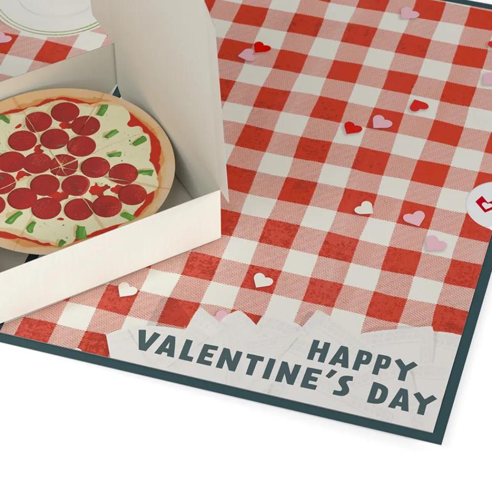 Lovepop Greeting Cards|Valentine'S Day 2/14|Pizza Valentine Pop-Up Card