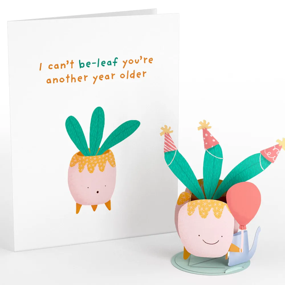 Lovepop Greeting Cards|Birthday|Plant-astic Birthday: PopPals™ Card