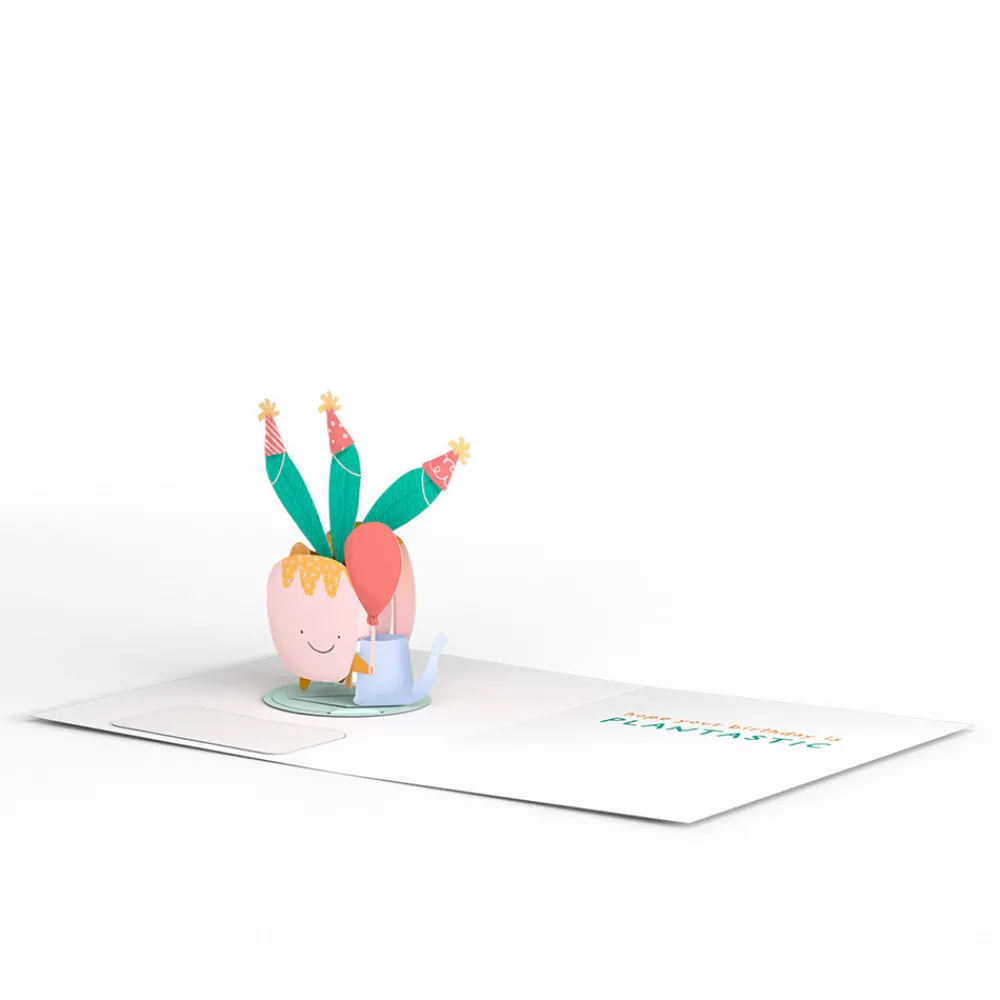 Lovepop Greeting Cards|Birthday|Plant-astic Birthday: PopPals™ Card