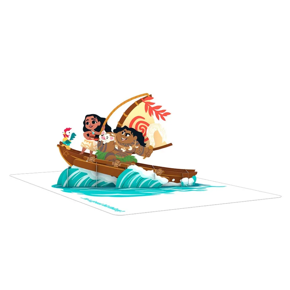 Lovepop Kids|Disney|Playpop Card™: Disney Moana's Birthday Adventure