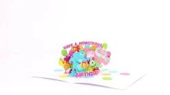 Lovepop Kids|Disney|Playpop Card™: Disney Pixar Monsters, Inc. Monstrous Birthday