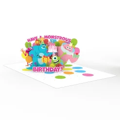 Lovepop Kids|Disney|Playpop Card™: Disney Pixar Monsters, Inc. Monstrous Birthday