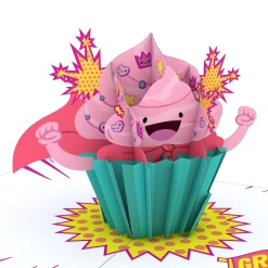 Lovepop Birthday|International Women'S Day 3/8|Playpop Card™: Girl Power Birthday Cupcake