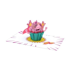 Lovepop Birthday|International Women'S Day 3/8|Playpop Card™: Girl Power Birthday Cupcake
