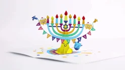 Lovepop Hanukkah 12/14|Kids|Playpop Card™: Hanukkah Menorah