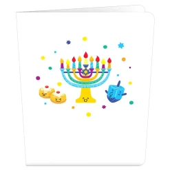 Lovepop Hanukkah 12/14|Kids|Playpop Card™: Hanukkah Menorah