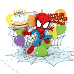 Lovepop Birthday|Kids|Playpop Card™: Marvel's Spider-Man Amazing Birthday