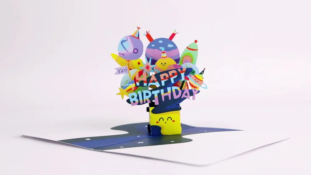 Lovepop Kids|Playpop Card™: Out of This World Birthday