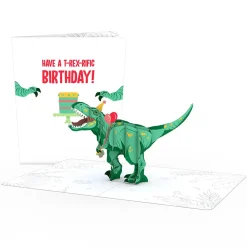 Lovepop Birthday|Kids|Playpop Card™: T-Rex Birthday