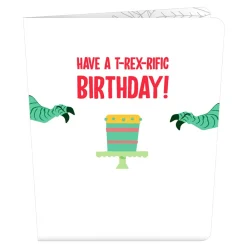 Lovepop Birthday|Kids|Playpop Card™: T-Rex Birthday