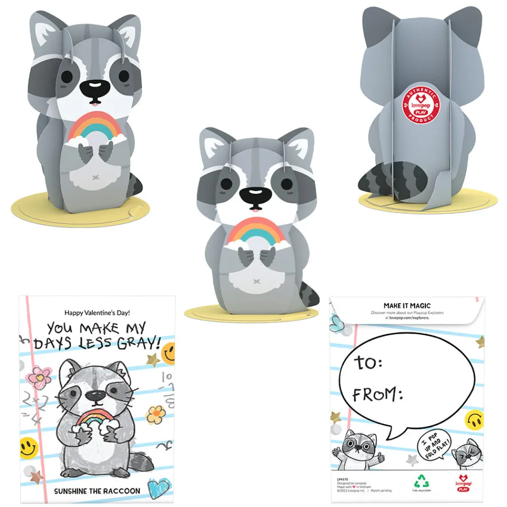 Lovepop Valentine'S Day 2/14|Kids|Playpop Explorers™: Assorted Valentine's for Kids 8-Pack