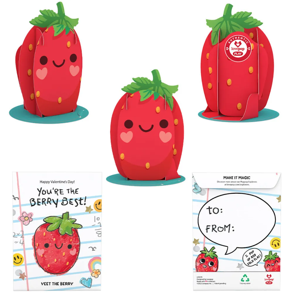 Lovepop Valentine'S Day 2/14|Kids|Playpop Explorers™: Assorted Valentine's for Kids 8-Pack