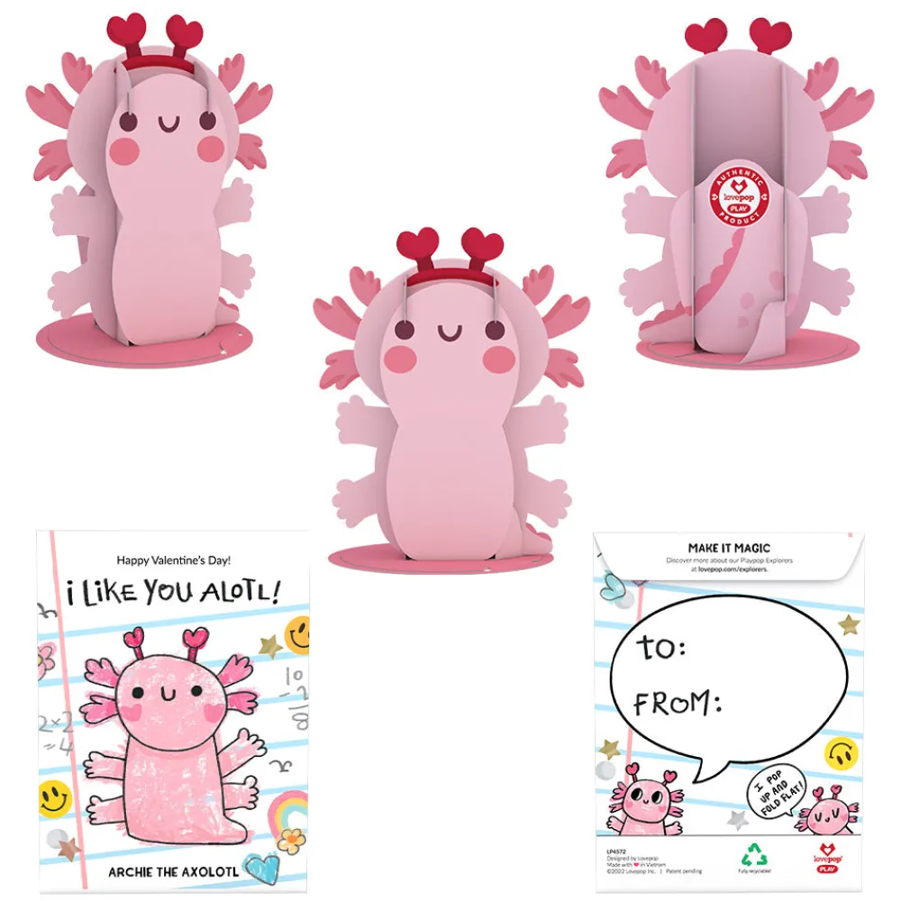 Lovepop Valentine'S Day 2/14|Kids|Playpop Explorers™: Assorted Valentine's for Kids 8-Pack