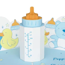 Lovepop Baby|Poppin' Bottles and Changing Diapers New Baby Pop-Up Card