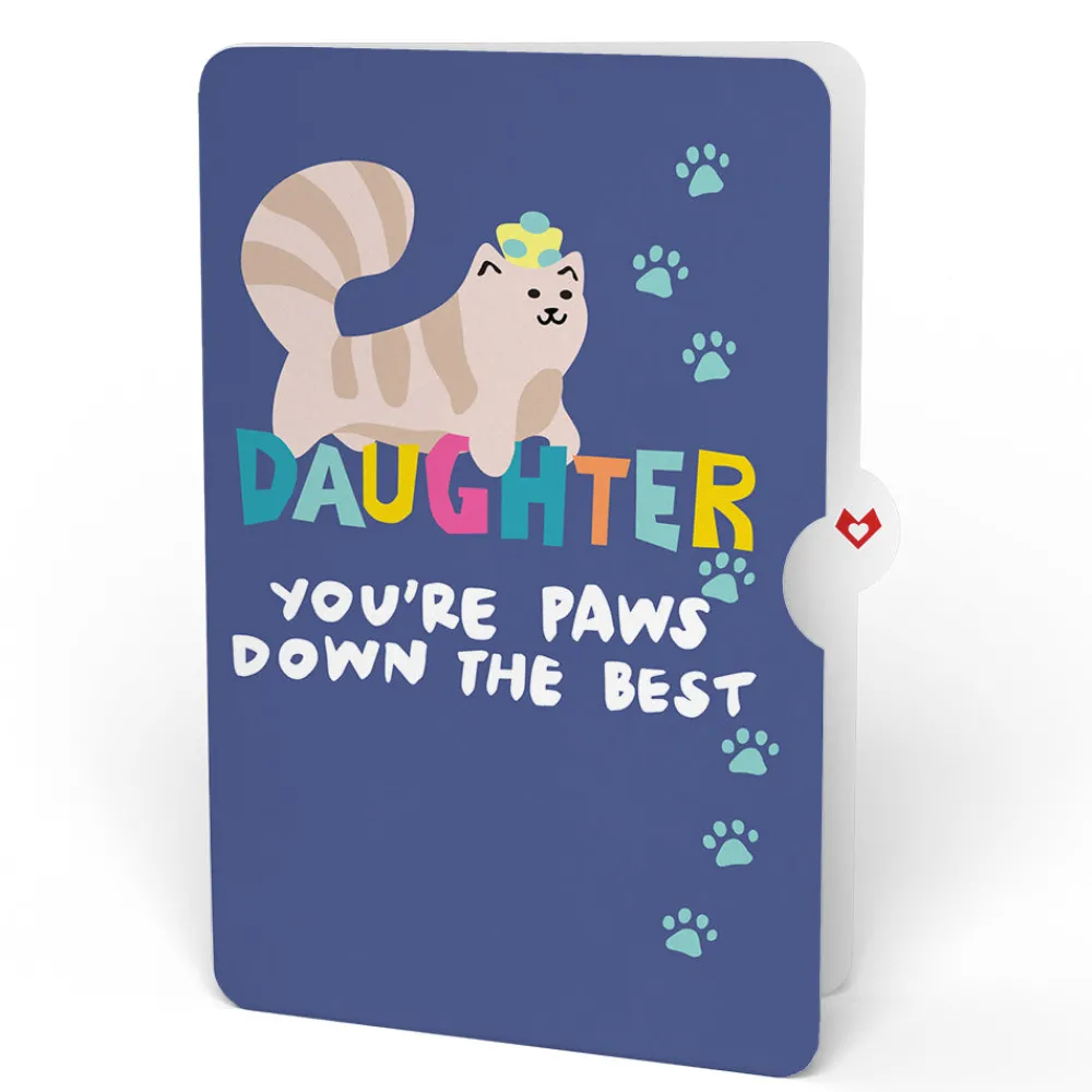 Lovepop Pop-Up Bouquets|Birthday|Purr-fect Cat Birthday Bouquet and Sentiment Set for Daughter