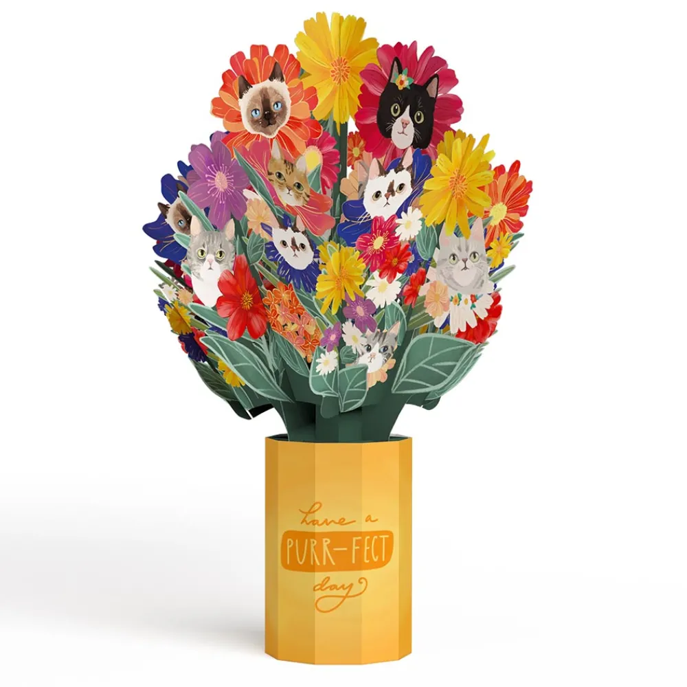 Lovepop Pop-Up Bouquets|Decor|Purr-fect Cat Bouquet