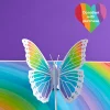 Lovepop Greeting Cards|Birthday|Rainbow Butterfly Pop-Up Card