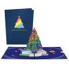 Lovepop Greeting Cards|Christmas 12/25|Rainbow Christmas Tree Pop-Up Card