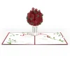 Lovepop Greeting Cards|Anniversary|Red Rose Arrangement Pop-Up Card