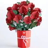 Lovepop Pop-Up Bouquets|Anniversary|Red Rose Bouquet