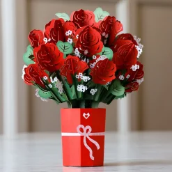 Lovepop Pop-Up Bouquets|Anniversary|Red Rose Bouquet