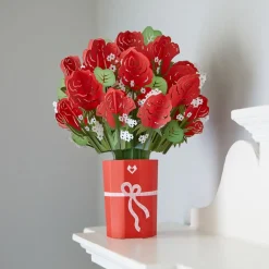 Lovepop Pop-Up Bouquets|Anniversary|Red Rose Bouquet