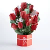 Lovepop Pop-Up Bouquets|Anniversary|Red Rose Grand Bouquet