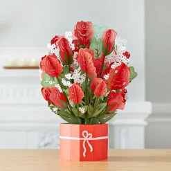Lovepop Pop-Up Bouquets|Anniversary|Red Rose Grand Bouquet