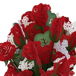 Lovepop Pop-Up Bouquets|Anniversary|Red Rose Grand Bouquet