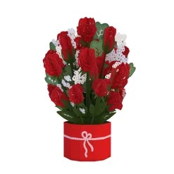 Lovepop Pop-Up Bouquets|Anniversary|Red Rose Grand Bouquet