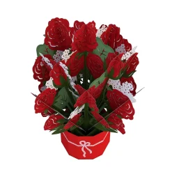 Lovepop Pop-Up Bouquets|Anniversary|Red Rose Grand Bouquet