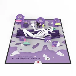 Lovepop Birthday|Relax and Skele-brate Skeleton Birthday Pop-Up Card