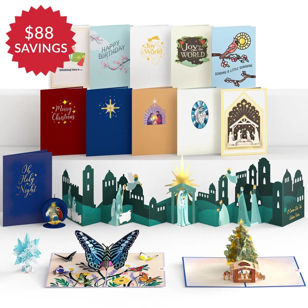 Lovepop Value Packs|Ornaments|Religious Christmas & Everyday Favorites Super Pack